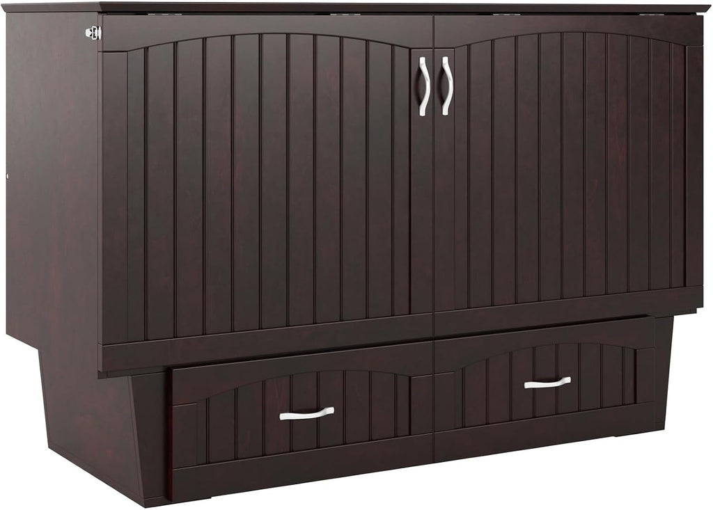 AFI Nantucket Murphy Bed Chest, Queen, Espresso