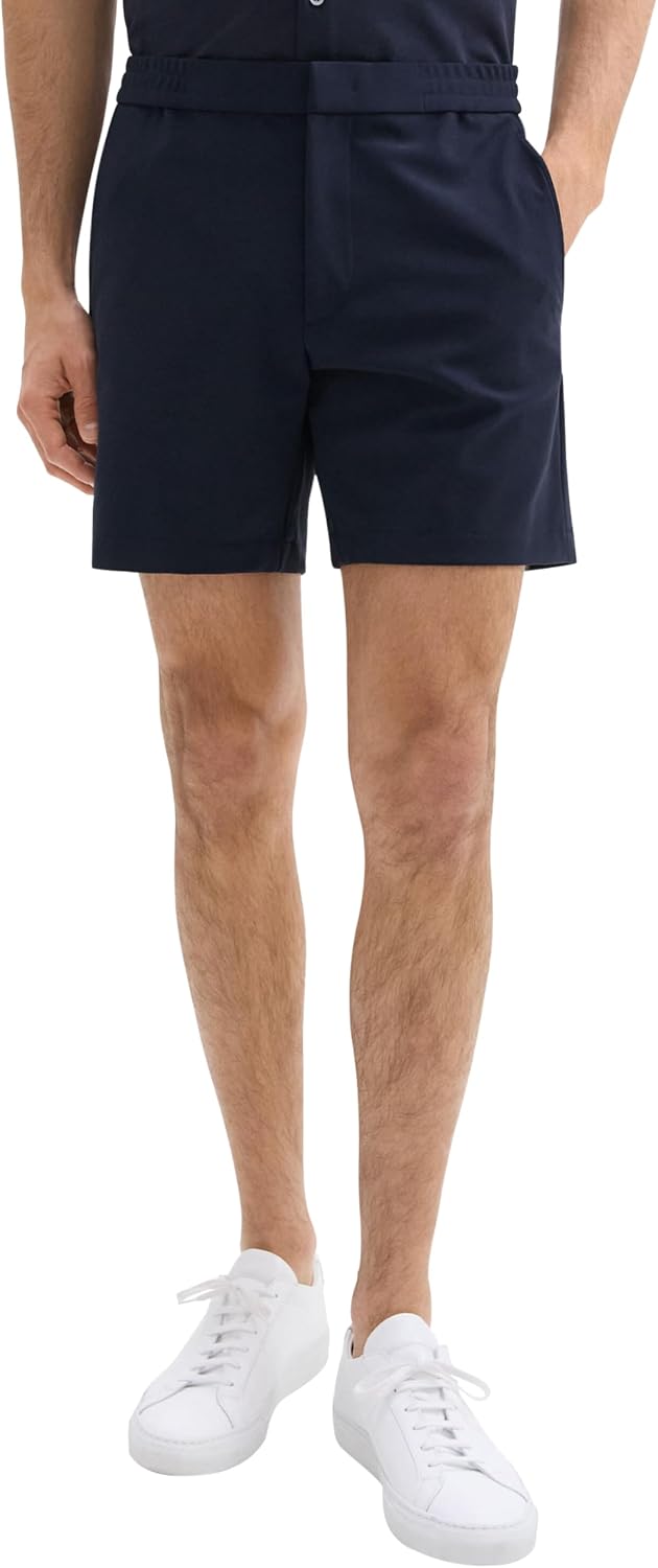 Theory Men's Curtis Short in Precision Ponte
