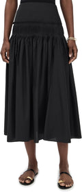 Theory Women's Accordion Yoke Skirt