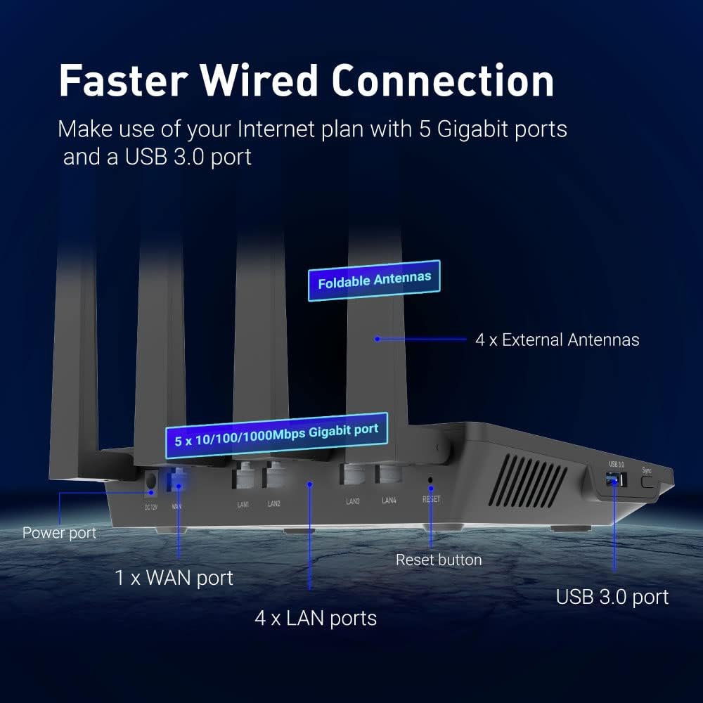 GL.iNet GL-AX1800(Flint) WiFi 6 Dual Band Gigabit Wireless Internet Router & GL-MT3000 (Beryl AX) Portable Travel Router