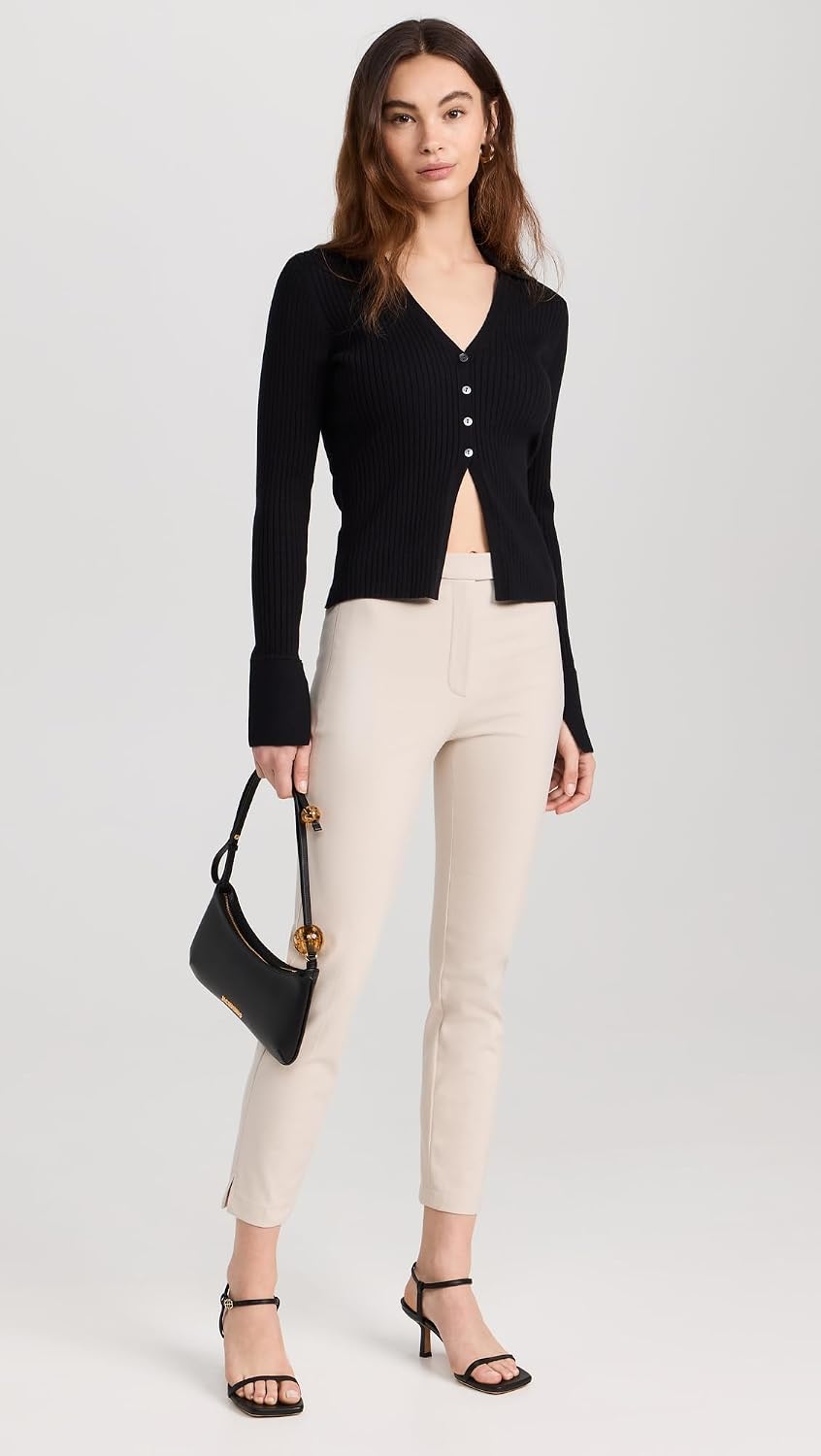 Theory Women's High Waisted Taper Pants