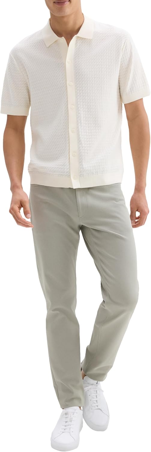 Theory Men's Cairn Short Sleeve Shirt in Cotton