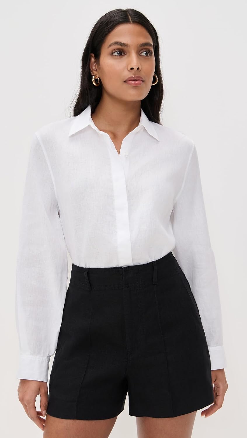 Theory Women's Curve Sleeve Shirt