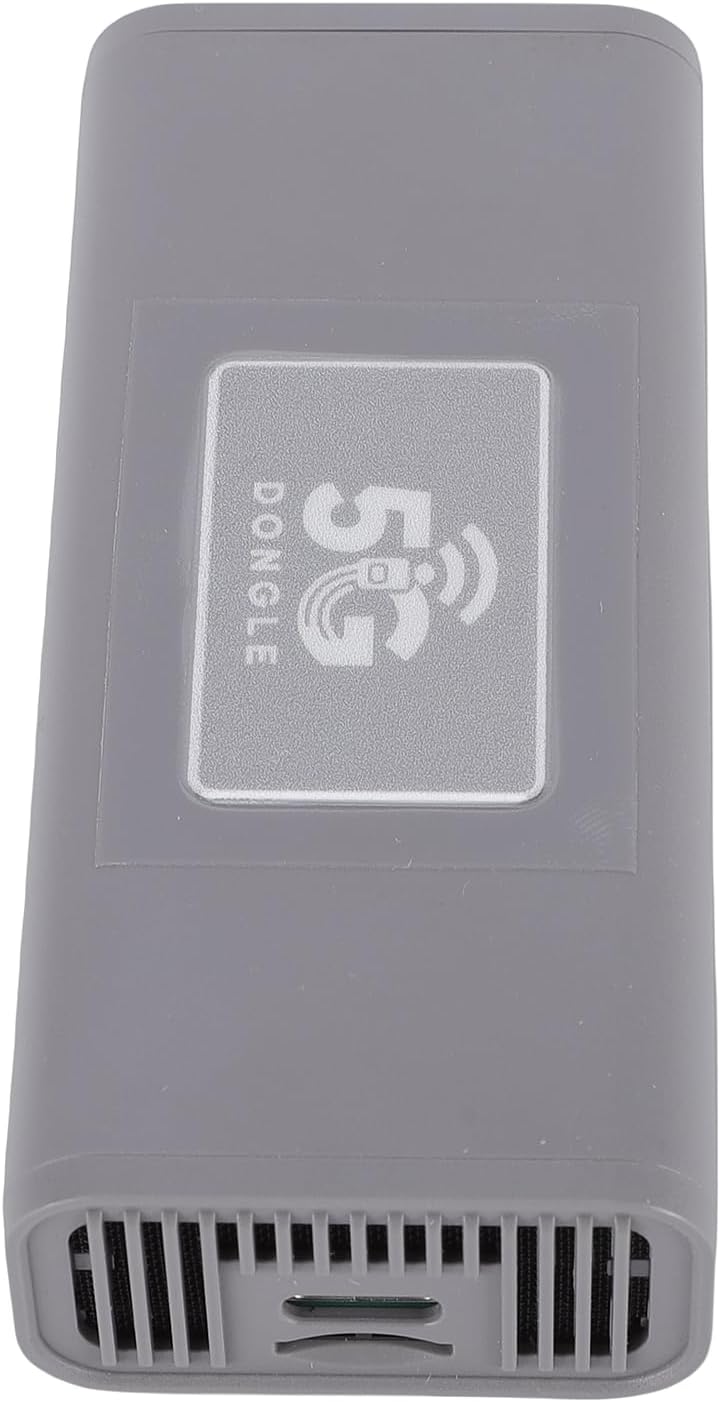 5G USB Modem, 2.5Gbps High Speed Portable Mobile Hotspot Router with Built in Antenna, for Gaming Video Streaming and Global Travel