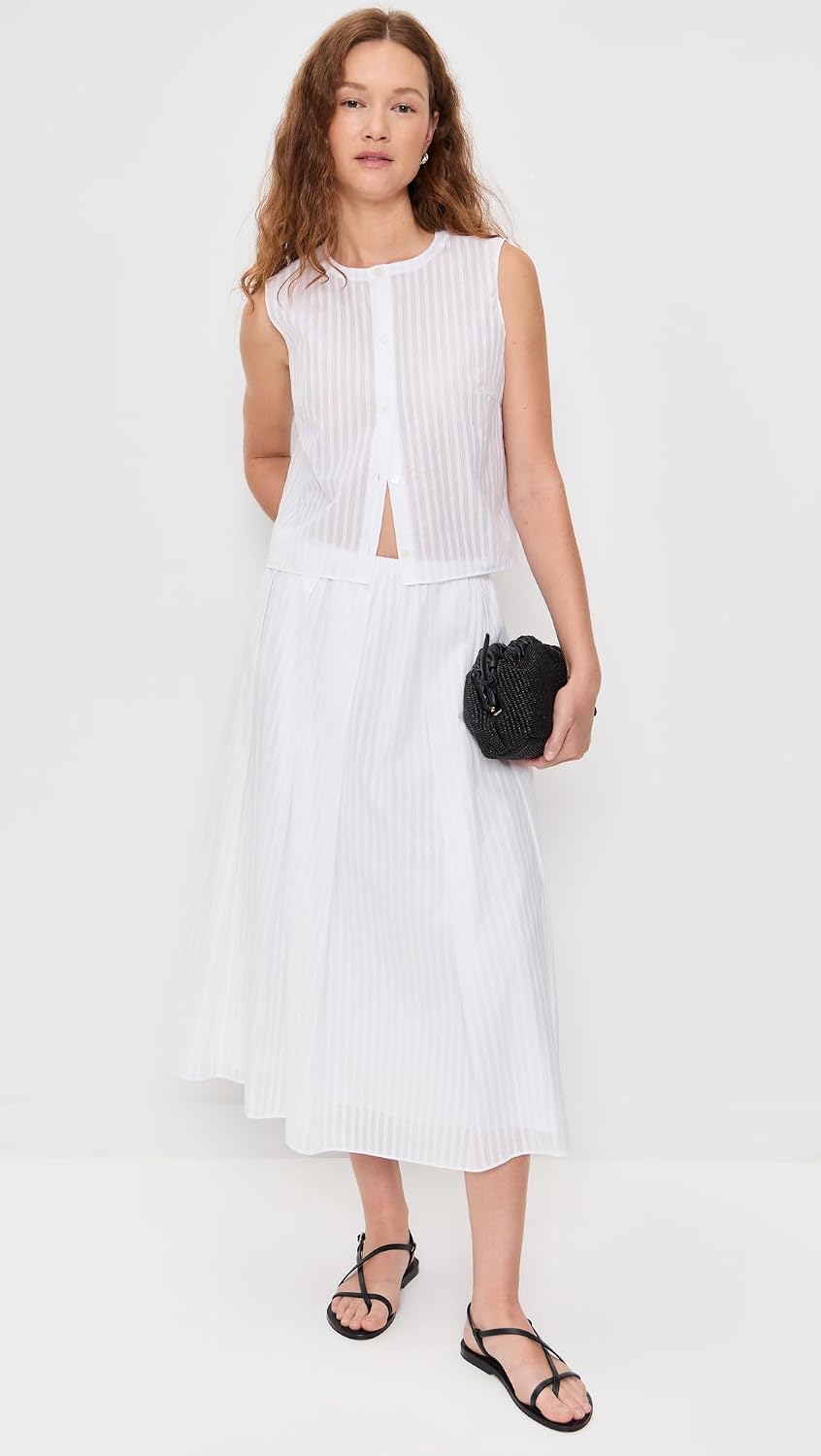 Theory Women's Irreg PLT Po Sk