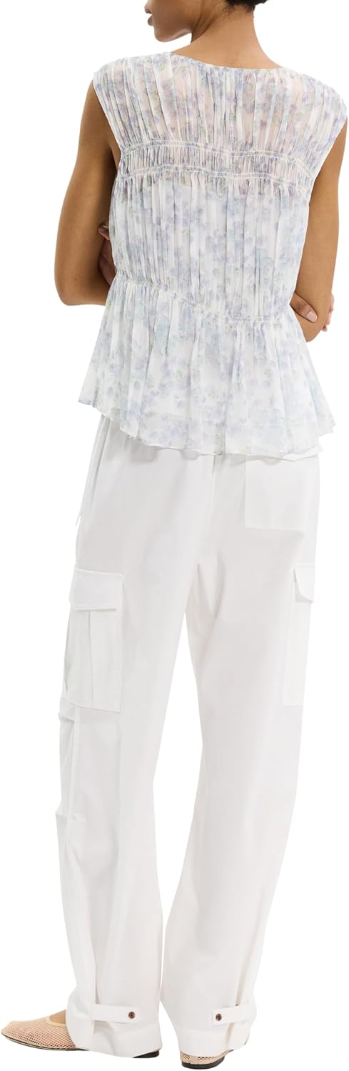 Theory Women's Sl Rchd V Top