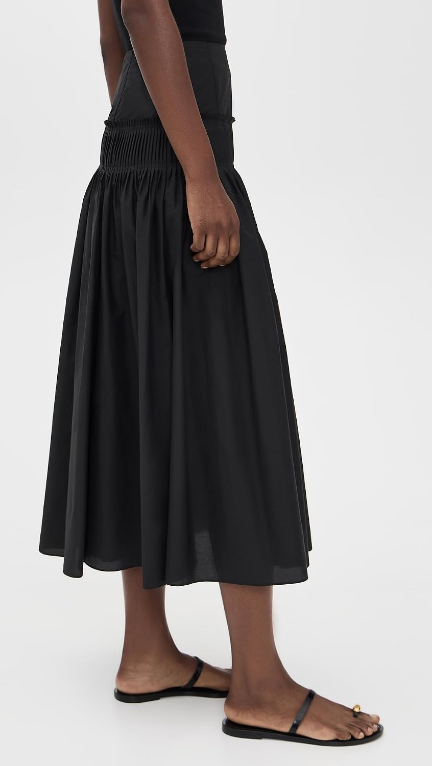 Theory Women's Accordion Yoke Skirt