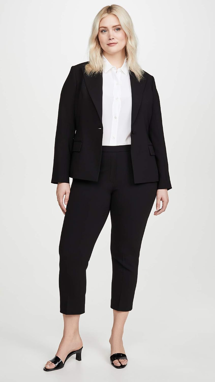 Theory Womens Treeca Pull On Professional Pants