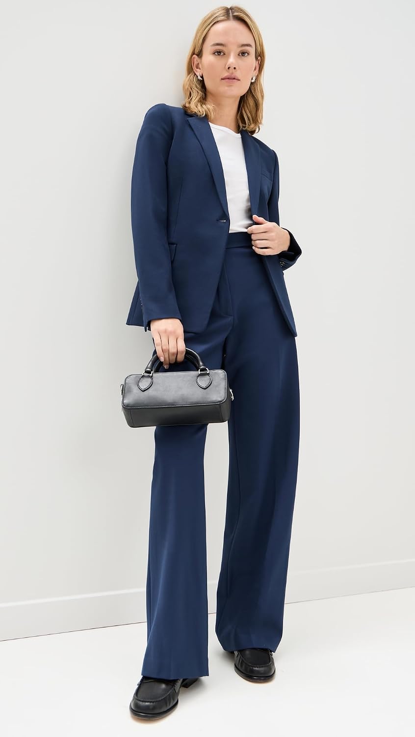 Theory Women's Classic Straight Knit Trousers