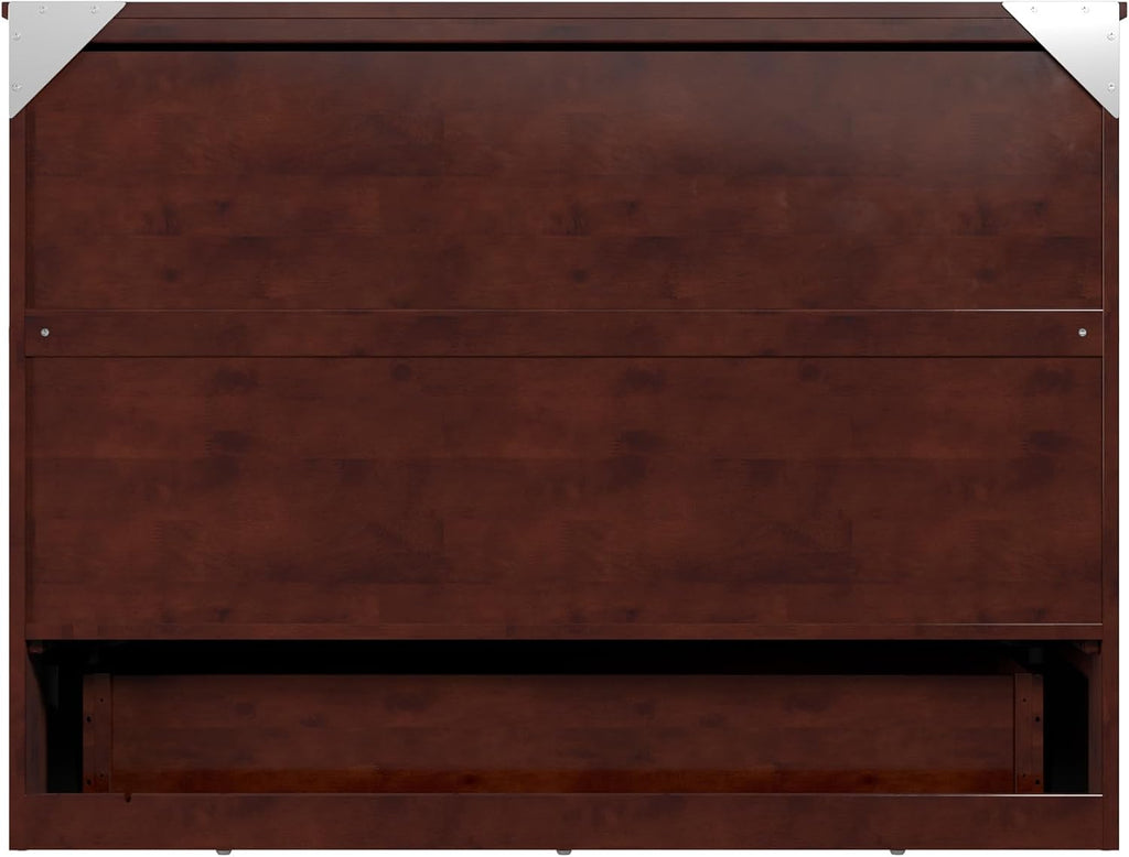 AFI Deerfield Murphy Bed Chest Full, Walnut