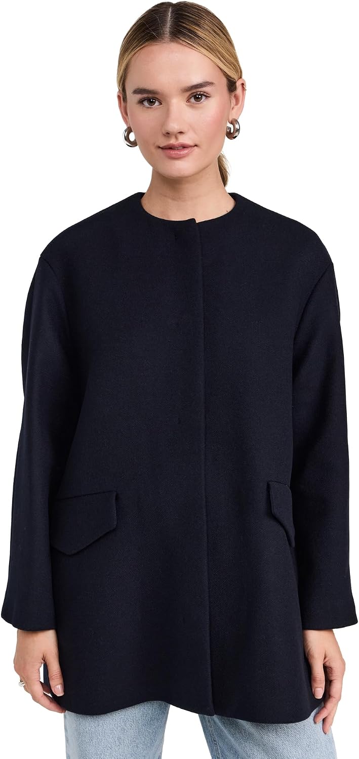 Theory Women's Cape Back Coat