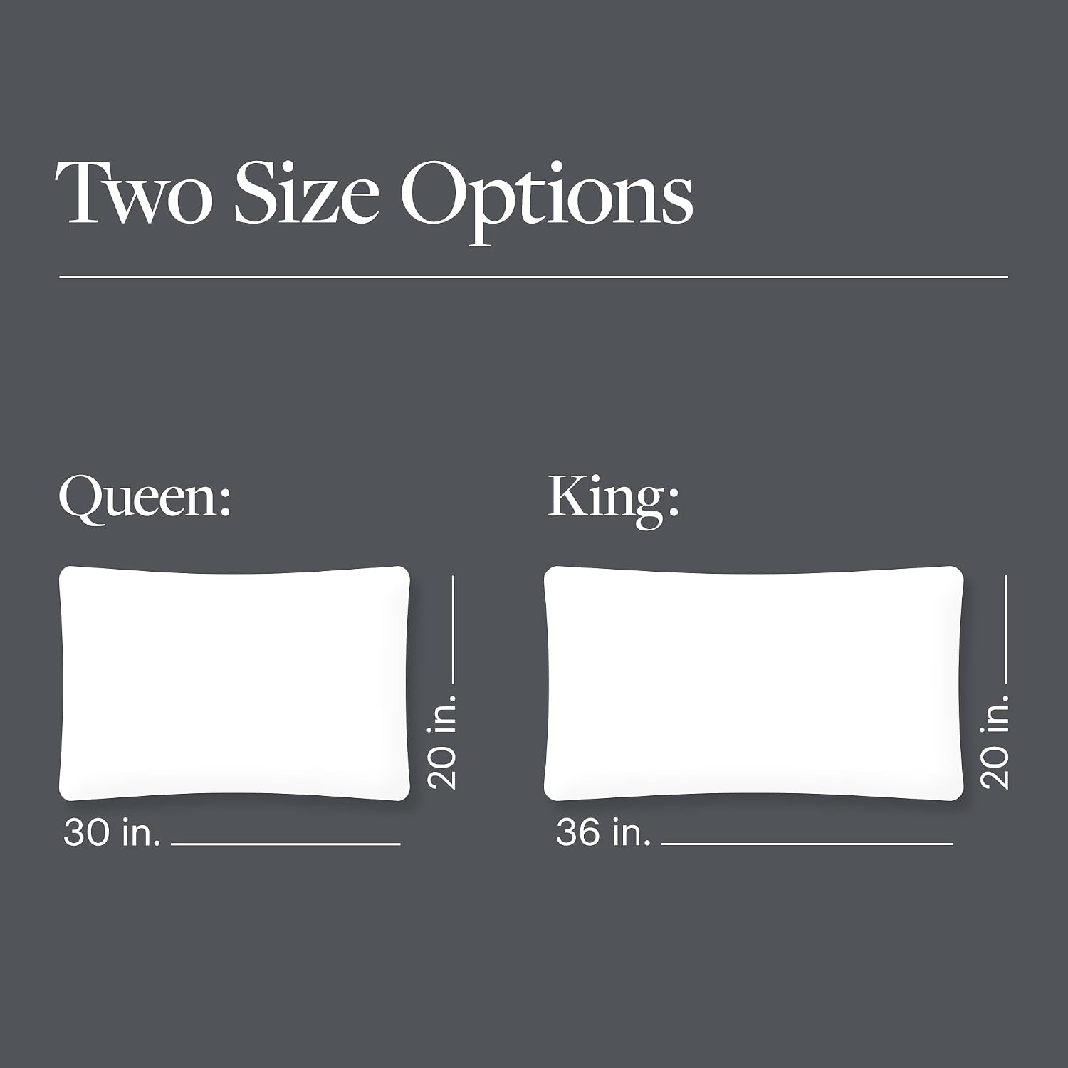 Westin Feather & Down Pillow - Medium to Firm Support Feather and Down Pillow - King (20' x 36')