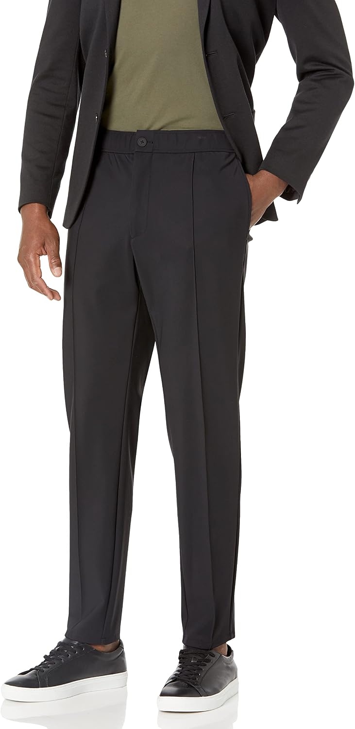 Theory Men's Curtis Drawstring Precision Ponte Pants