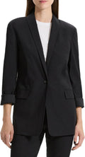 Theory Women's Rolled Sleeve Shawl Jacket