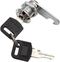 5/20 Sets Drawer Lock with Keys Furniture Hardware Cam Lock for Mailbox 16MM/20MM/25MM/30MM(Ivory,20 Sets)
