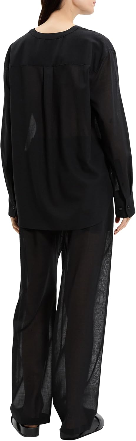 Theory Women's Os Nc Pkt Shirt