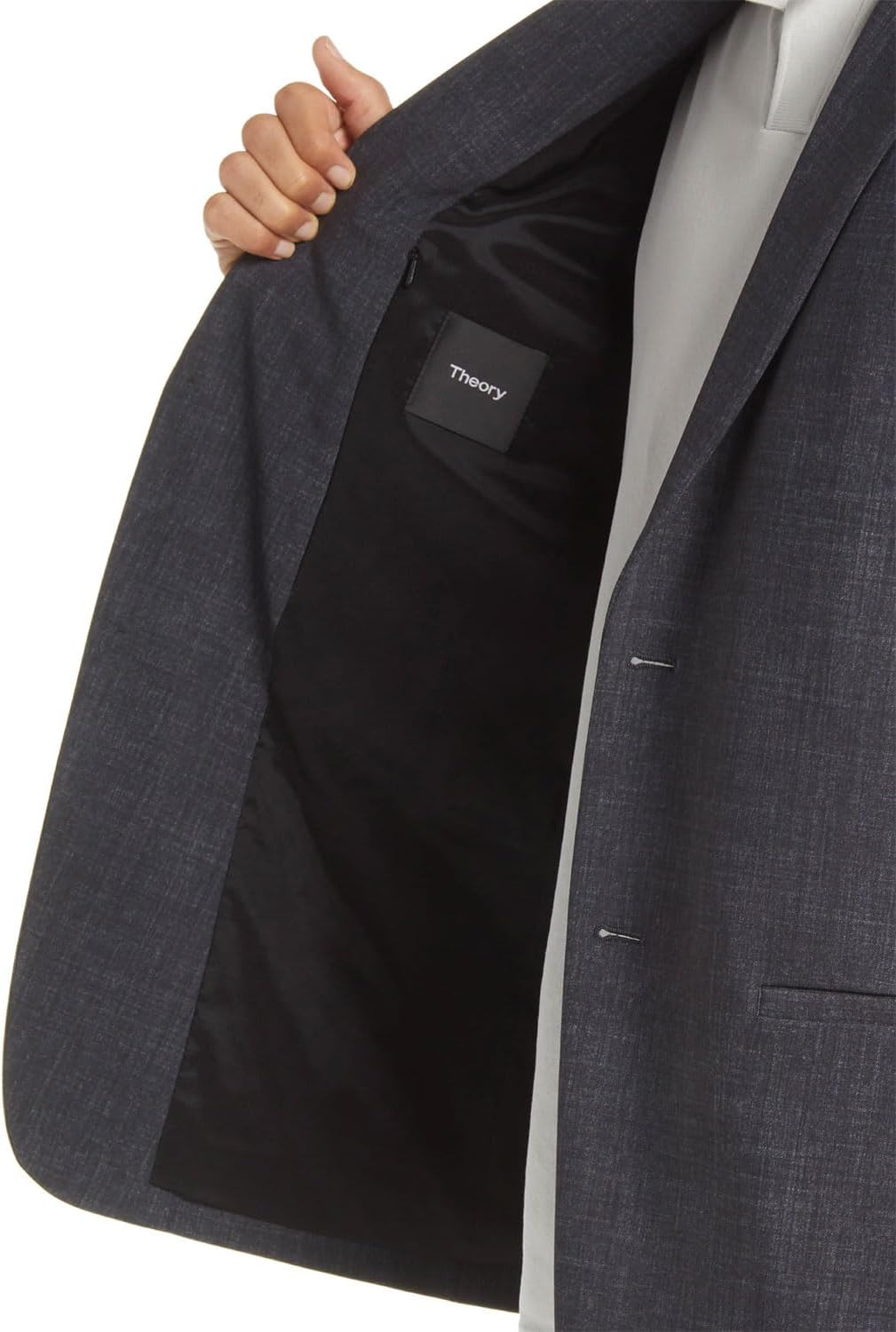Theory Men's Clinton Blazer in Precision Ponte