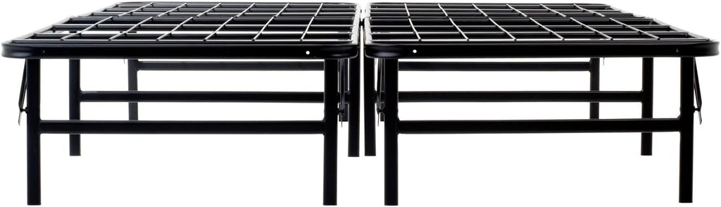 STRUCTURES Foldable Bed Base - Platform Bed Frame and Box Spring in One - Strong and Sturdy Support - Quiet Noise Free - Quick, Easy Setup - Twin XL