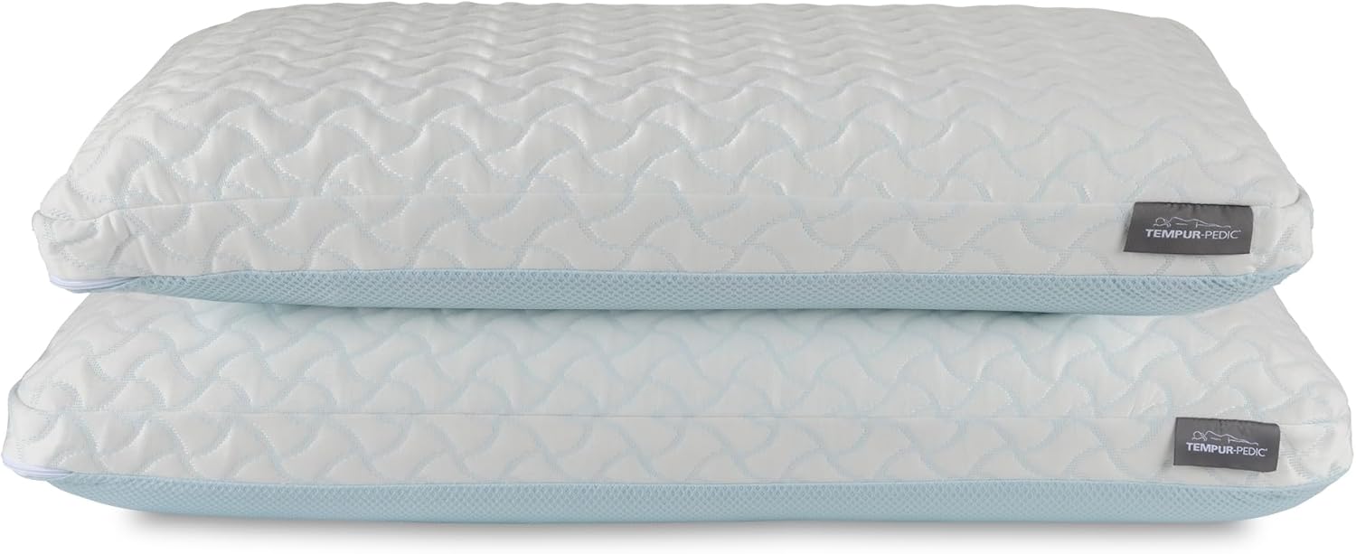 Tempur-Pedic TEMPUR-Cloud® + Cooling Pillow, King - 2-Pack