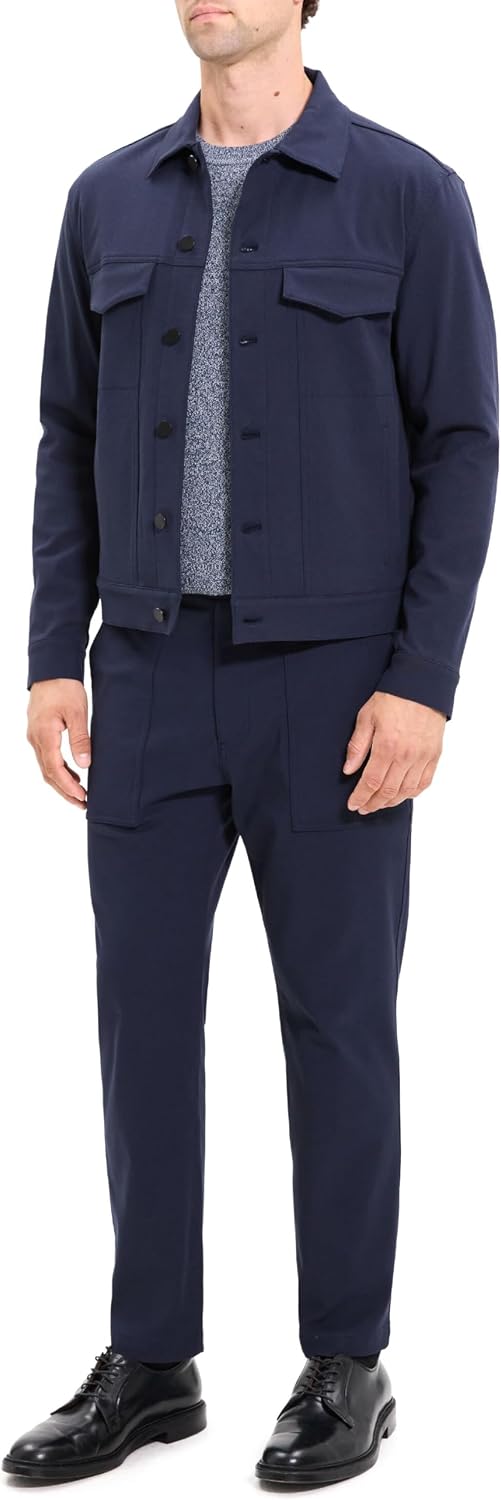 Theory Men's River Jacket in Neoteric Twill