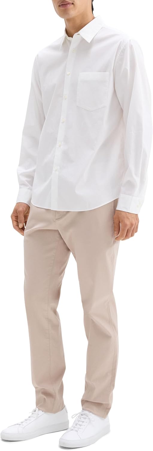 Theory Men's Weekend Shirt in Fluid Cotton