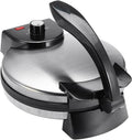 12-Inch Electric Roti Maker & Tortilla Machine – Automatic with Indicator Lights, Adjustable Temperature, Double-Sided Heating for Perfect Quesadillas & Cooked Flatbreads