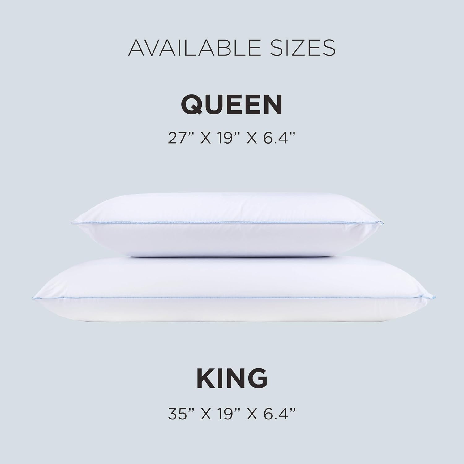 TEMPUR-Cloud® Dual Cooling™ Pillow, King - 2-Pack
