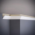 TUALCA 7-Piece 94.5″ (55.12 ft) Crown Molding with Duct Kit for Seamless Ambient Home Accent Lighting | Waterproof Channel for Easy LED Strip Installation (Crown Molding | ACL-008-A)