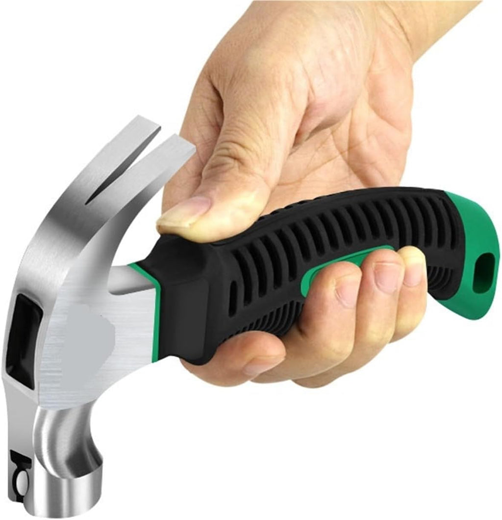 Mini Claw Hammer for Woodworking Stainless Steel Shockproof Multifunction Hand Tool