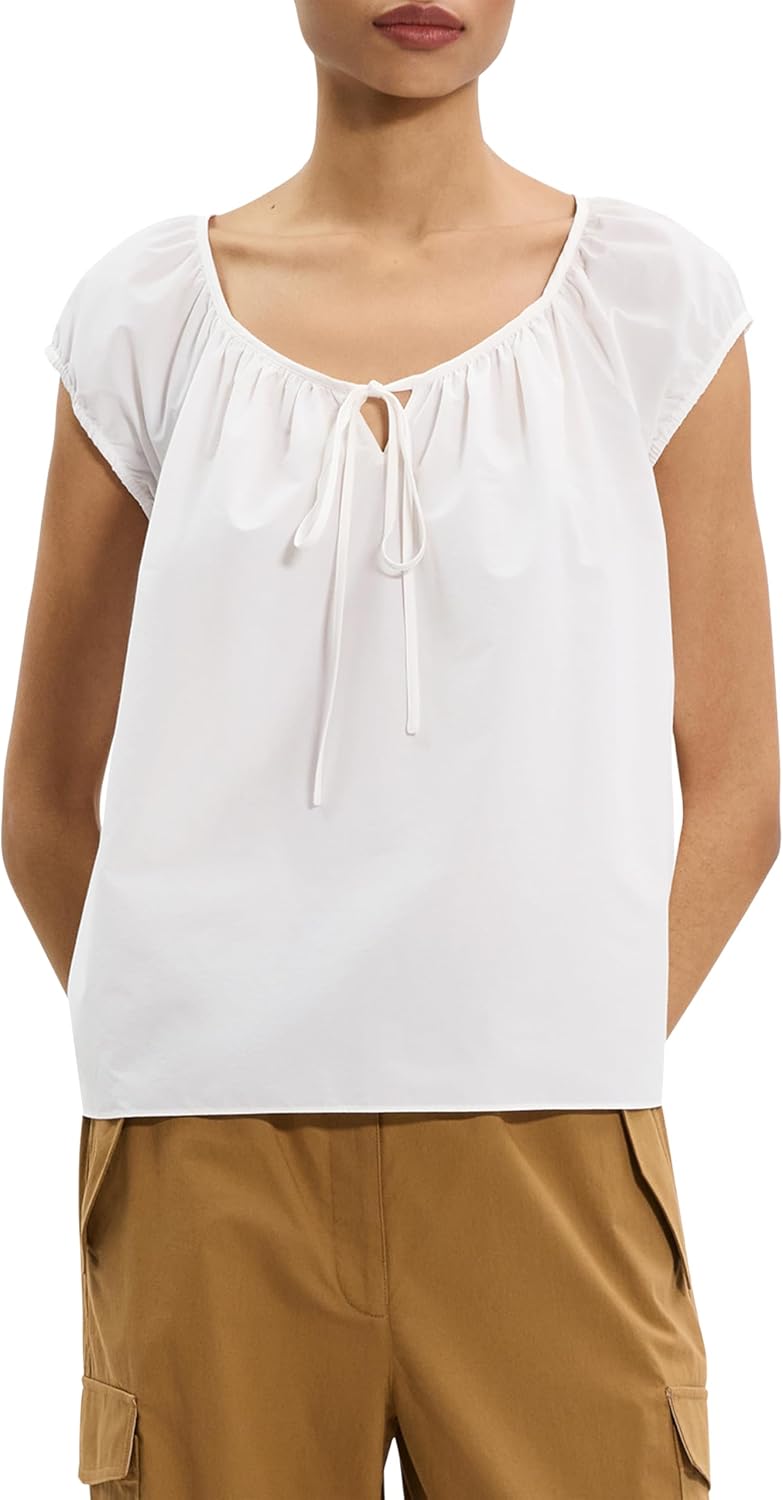 Theory Women's Easy Tie Bl