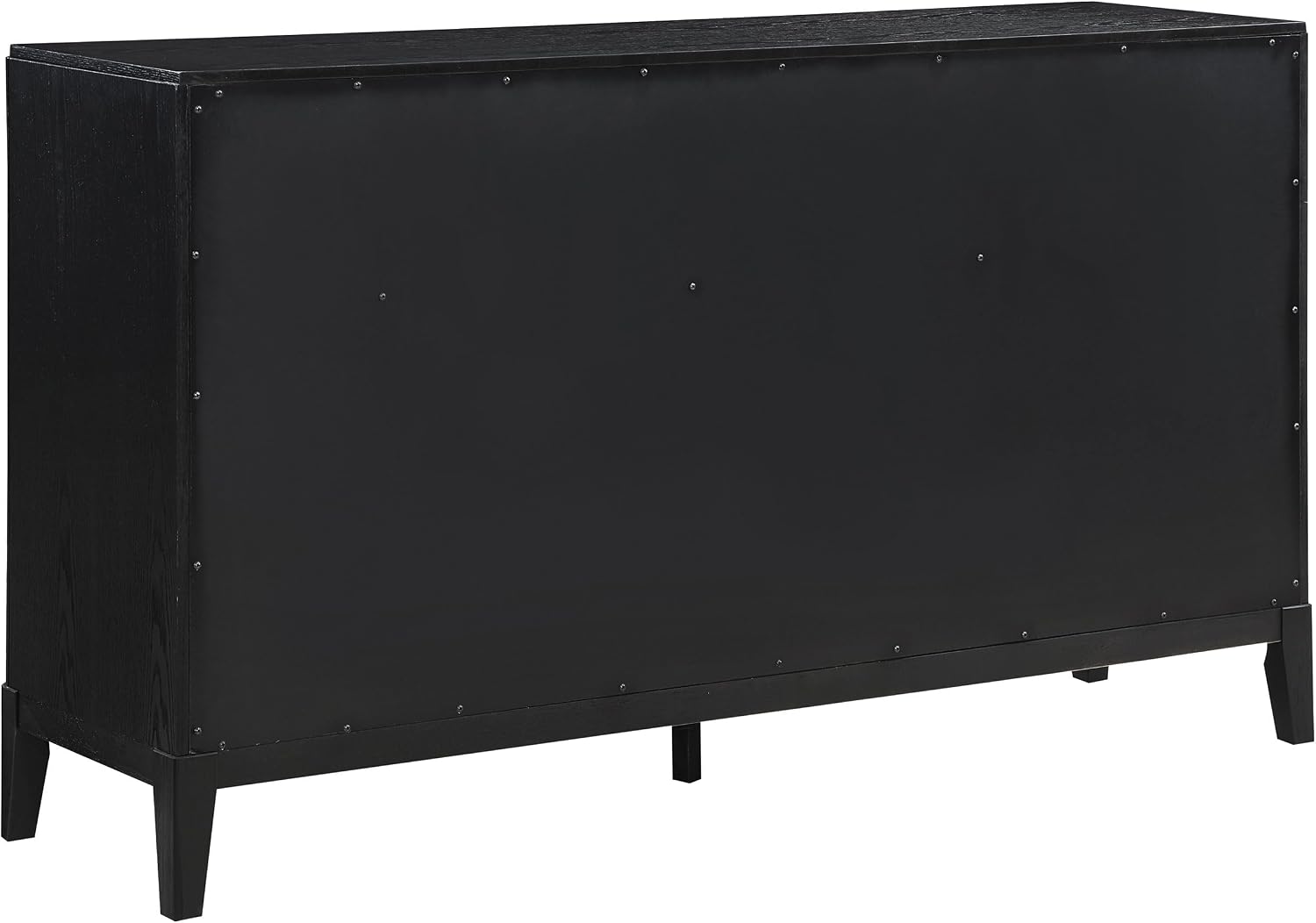 Coaster Home Furnishings Brookmead Transitional 5-Piece Bedroom Set Queen Size Panel Bed Frame 60-inch Headboard Black 224711Q-S5
