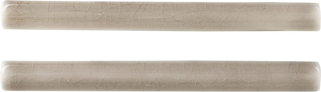 MSI Dove Gray Quarter Round Molding 5/8 in. x 6 in. Glazed Ceramic Tile for Kitchen Backsplash, Floor Tile, Wall Tile for Bathroom, Shower Wall Tile, Mesh Mounted Mosaic Tile