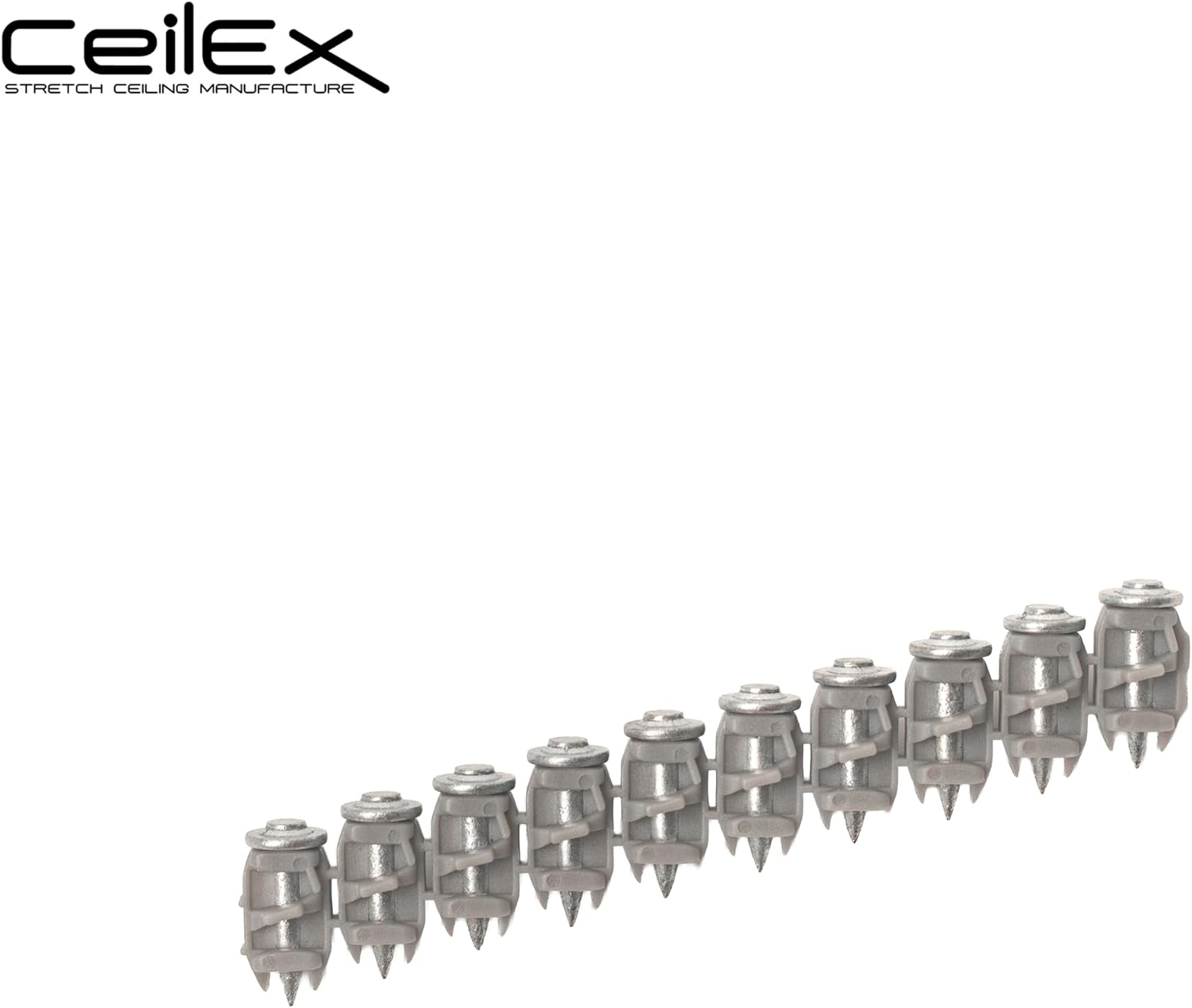1000x Collated Concrete Nails 5/8''-16mm, 3/4''-19mm, 7/8''-22mm, 1''-25mm,1 1/16''-27mm,1 1/4''-32mm,500x 1 1/2''-38mm,or 200x Plastic Cable Trunking Fastener -for Hilti only B4 MX,BX4 (5/8'' (16mm))