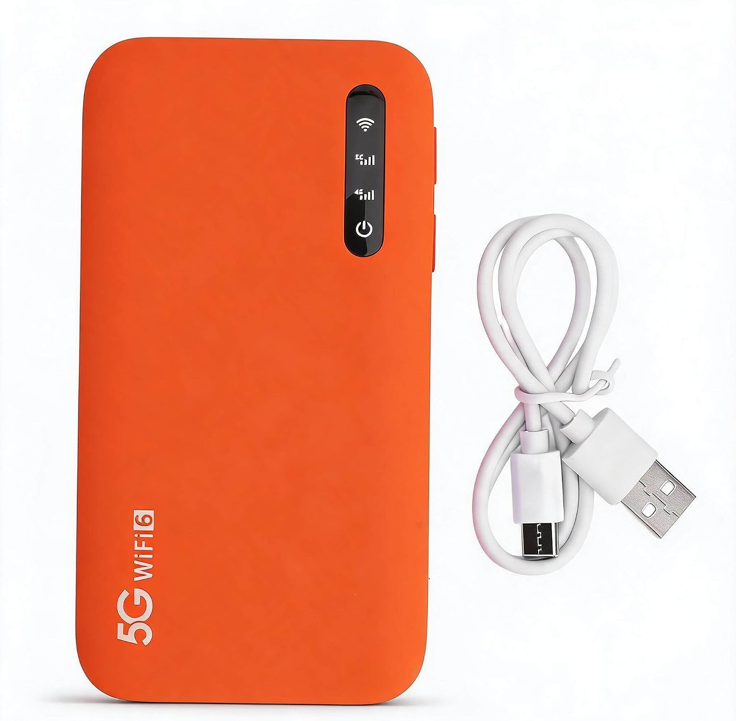 5G&4G Mobile Hotspot - Portable 5g Hotspot Device for Travel, High Speed 2.77Gbps DL 1.25Gbps 16 Devices Capacity, Band 5G Travel Router
