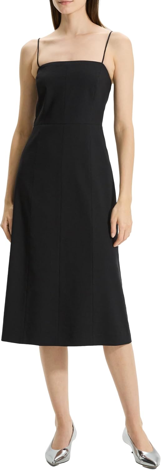 Theory Women's Strappy A-line Midi Dress