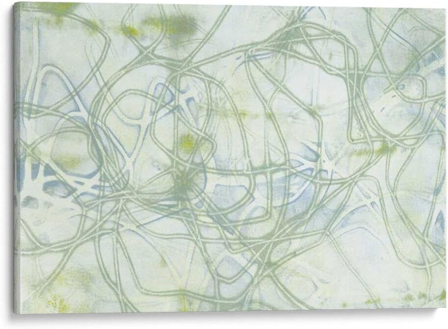 Canvas Lab | String Theory III by Jennifer Goldberger | 24 x 16 in | Canvas Print Wall Art | Abstract | Wall Decor for Bedroom, Living Room or Office