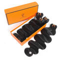 16A Raw Bundles Human Hair 14 16 18 20 Inch Body Wave Bundles Human Hair 100% Remy Virgin Human Hair 4 Bundles, 2-Year Life Span, Holds The Curls Well, Silky Soft after Mutiple Washes, Full and Thick