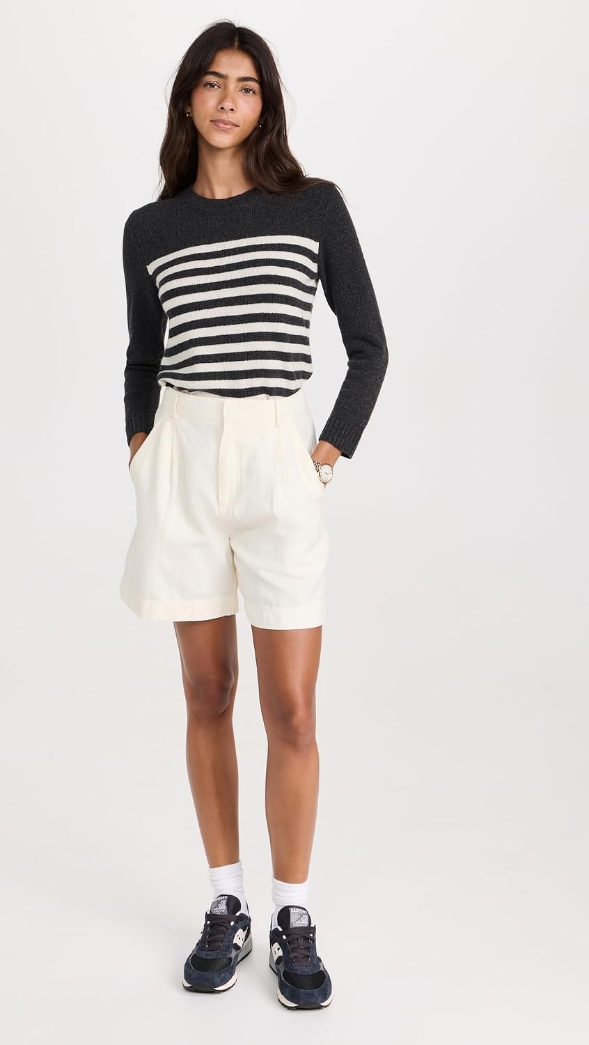 Theory Women's Shrunken Crew Sweater