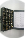 Grade 8 Coarse Bolt Assortment with Nuts & Washers 1/4-20 5/16-18 3/8-16 1/2-13 Multi-Purpose Comprehensive Hardware Fastener Assortment Kit Cit00862Riv