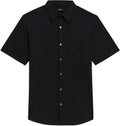 Theory Men's Irving Short Sleeve in Structure Knit