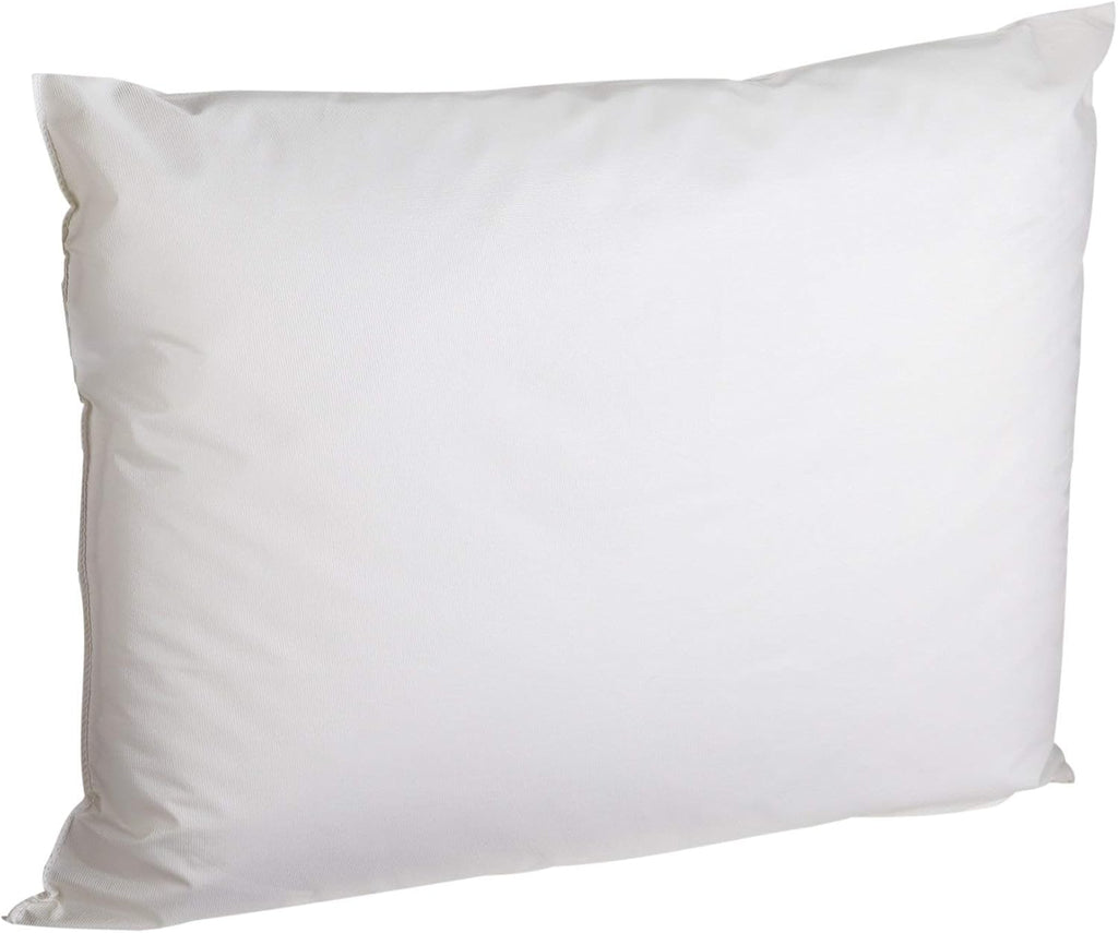 McKesson Medical Pillow [12 Count] Reusable Hospital Bed Pillows, Vinyl Cover, Fluid Moisture and Stain-Resistant, White, 19 in x 25 in