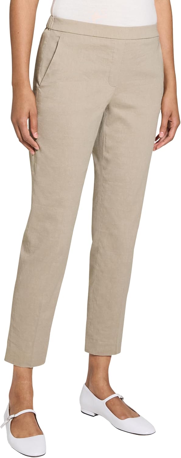 Theory Women's Treeca Pull On, Soft Taupe, 6