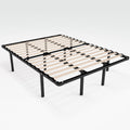 Sleep Master MyEuro Smartbase/Wooden Slats Mattress Foundation, Queen
