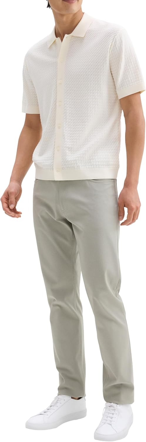 Theory Men's Cairn Short Sleeve Shirt in Cotton