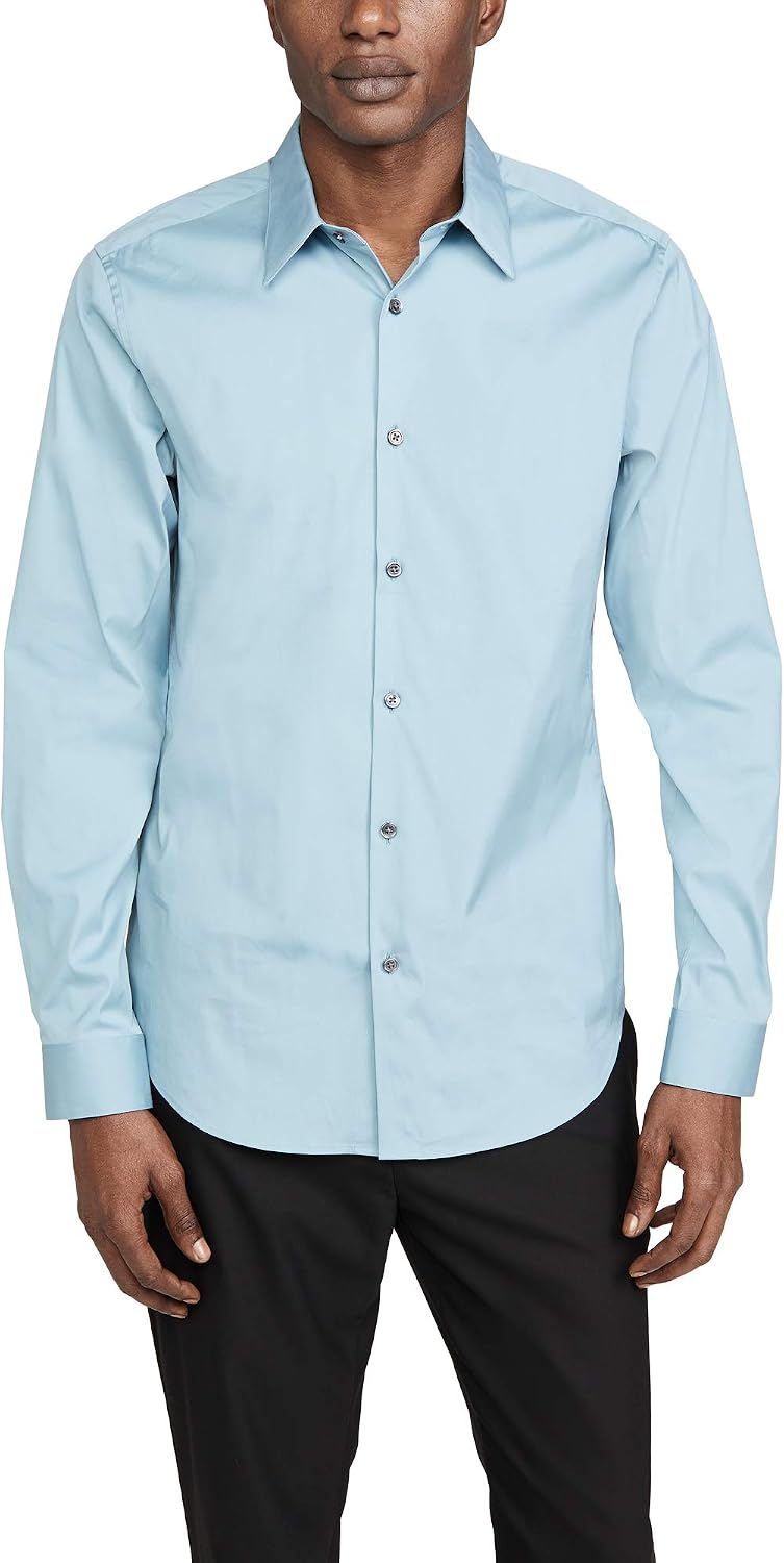 Theory Men's Sylvain Long Sleeve Stretch Button Down Shirt