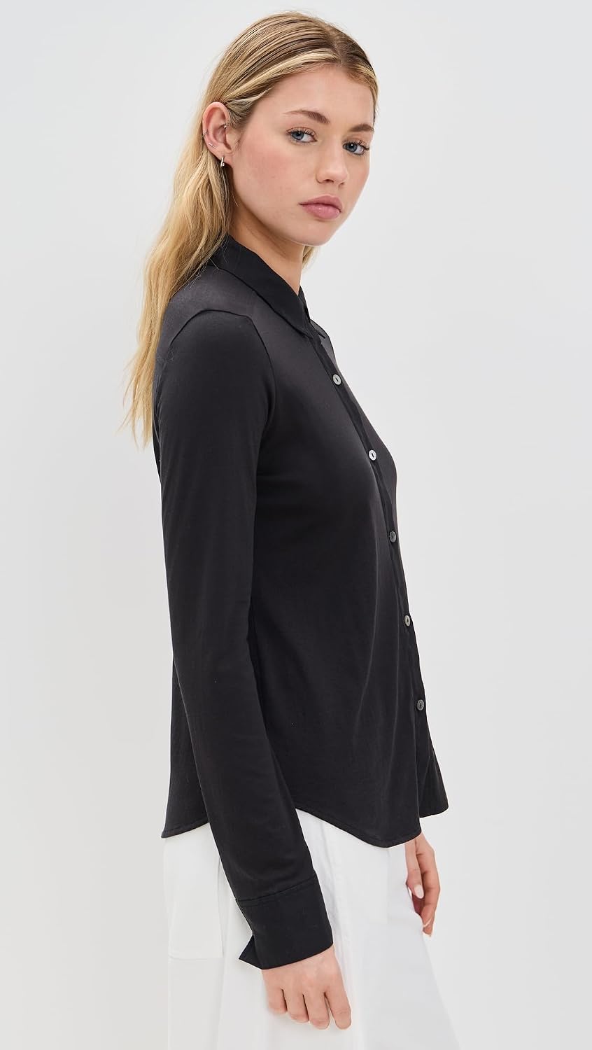Theory Women's Riduro Long Sleeve Button Down