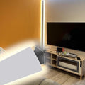 LED Light Channel for Game Room Decor, Aluminum Indirect Lighting Crown Molding, 29.5ft Wall Trim - No LED Strips Needed, Stylish Home Accent for Modern Interiors