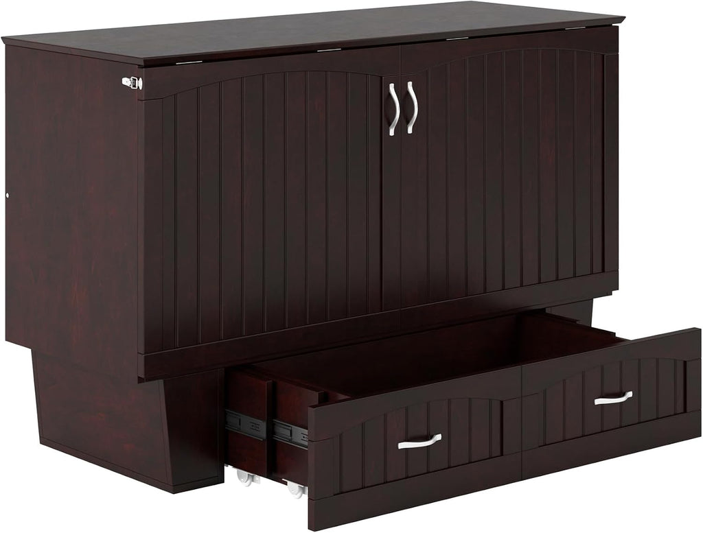 AFI Nantucket Murphy Bed Chest, Queen, Espresso