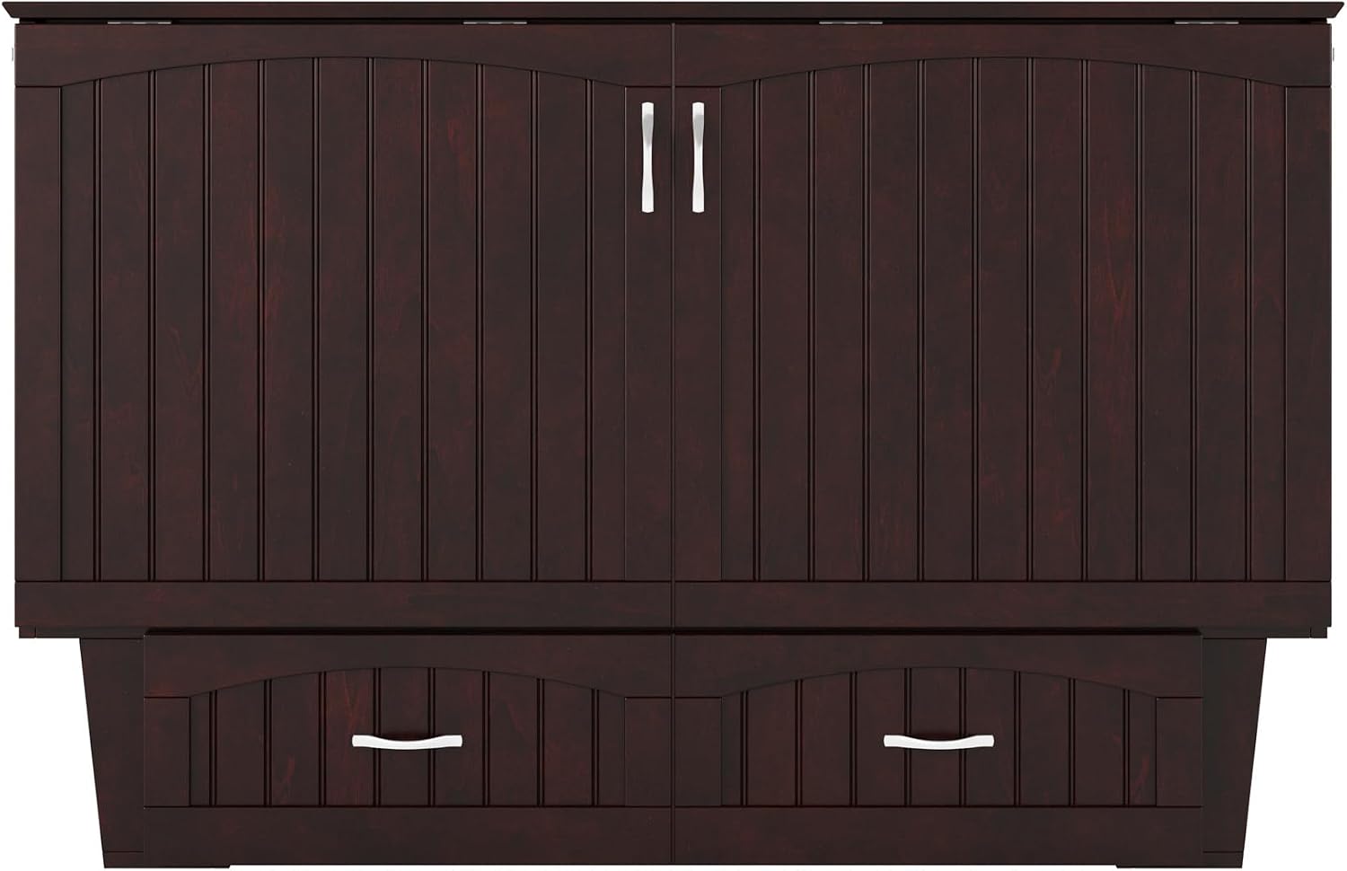 AFI Nantucket Murphy Bed Chest, Queen, Espresso