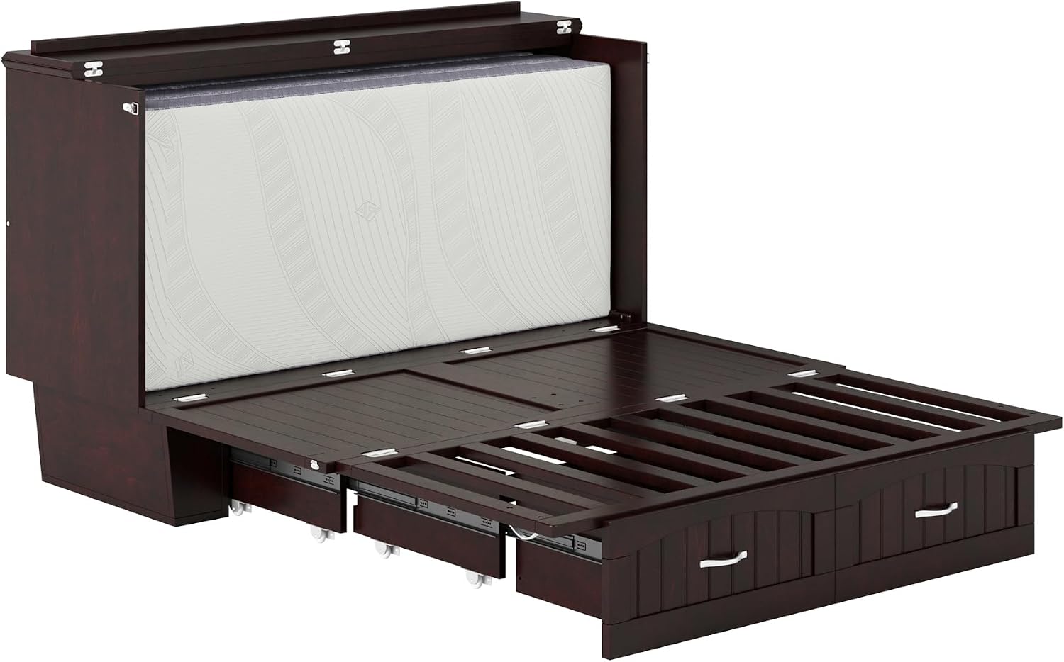 AFI Nantucket Murphy Bed Chest, Queen, Espresso